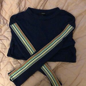 Forever 21 Long Sleeve Crop Top